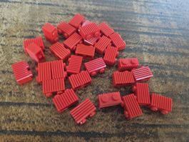 lego 2877 lot de 30 pièces Red Brick, Modified 1 x 2
