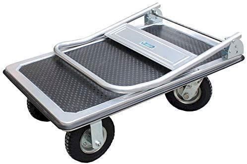 Carrelli di trasporto: Plattformwagen 300 kg luftbereift – Nuovo e nell'imballaggio originale da Bottighofen venduto da zaap 2
