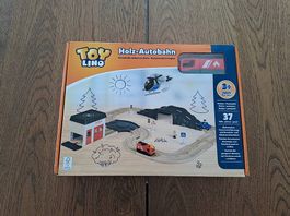 Circuit de voitures en bois Holz-Autobahn