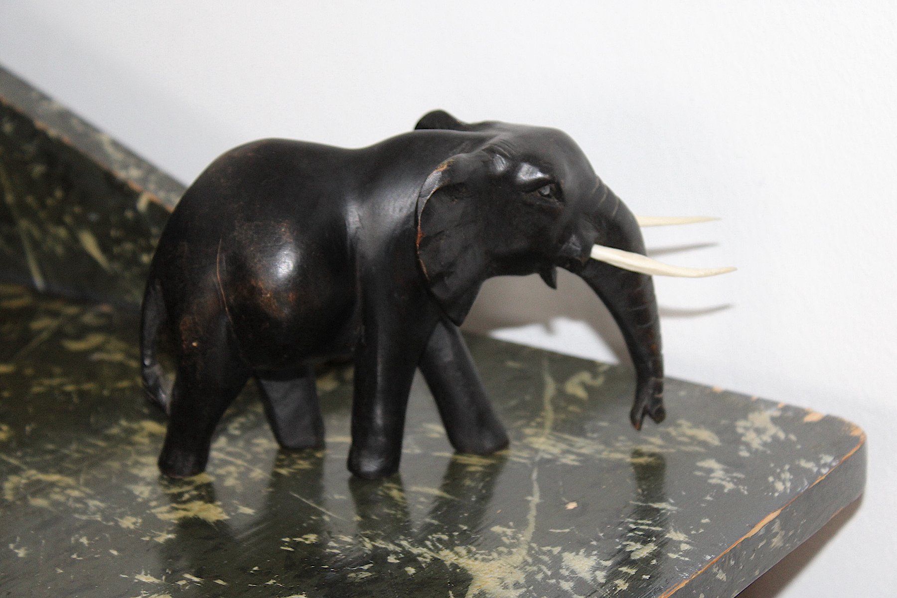 Figuren: Elefantenfigur, Holz – Gebraucht aus Locarno von fripui 3