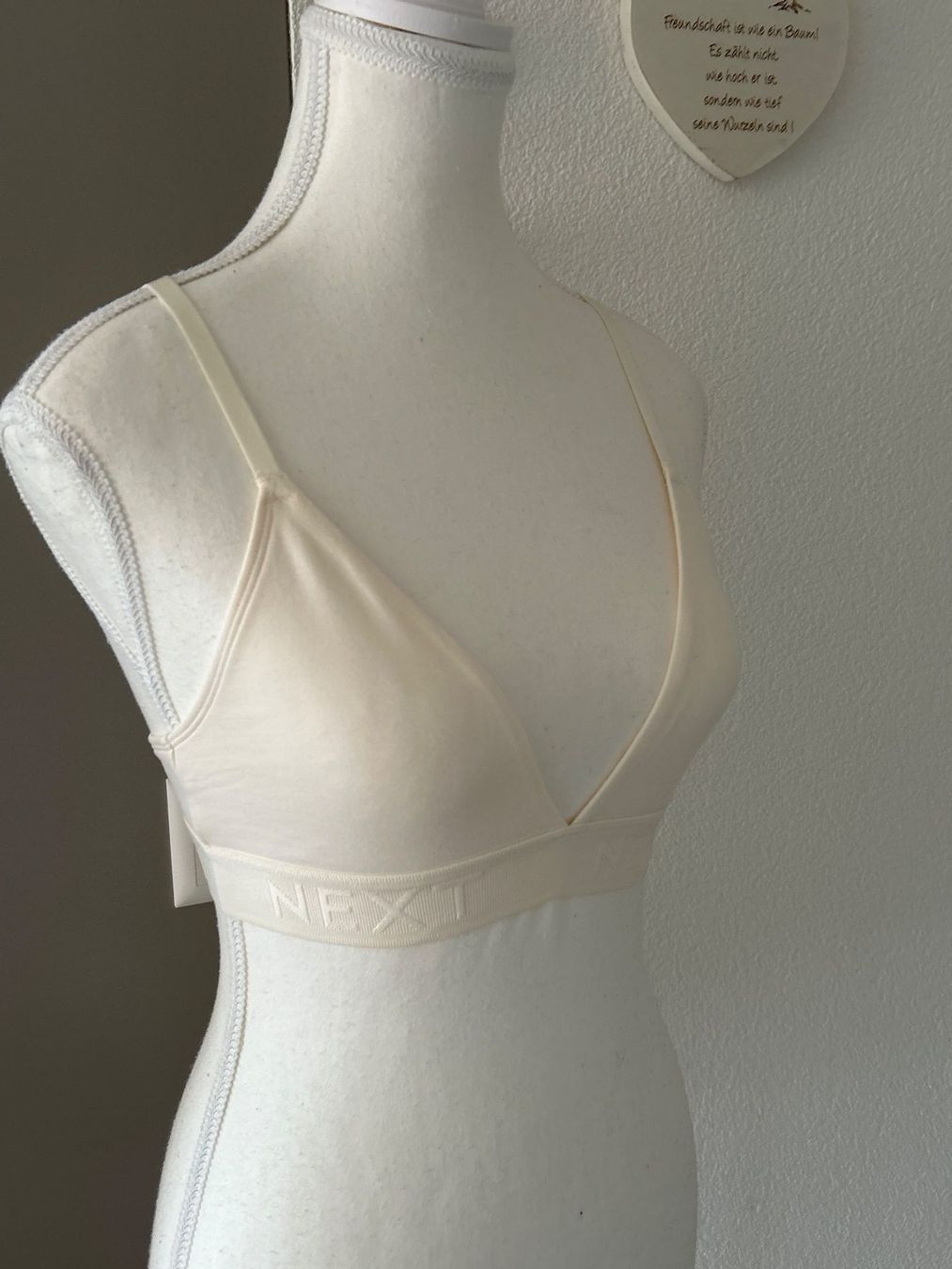 Altra biancheria intima: Triangel - Bralette Cremeweiss von Next Gr. 38 – Usato da Brunnen venduto da Nala2929 1