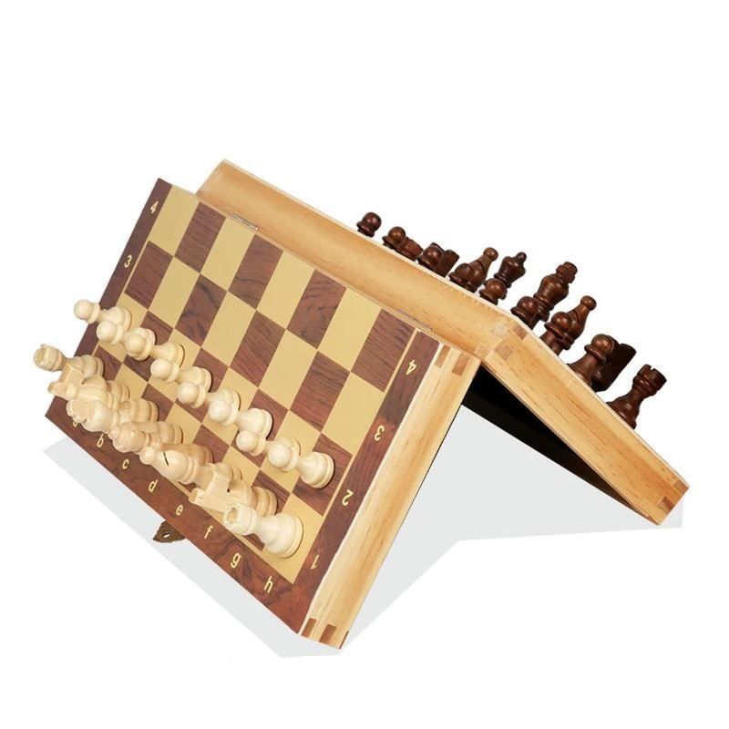Giochi: Magnetischer Schachspiel aus Holz 29cm – Nuovo e nell'imballaggio originale da Châtelaine venduto da topshop.switzerland 6