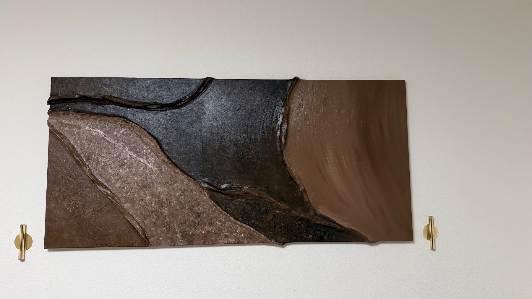 Foto & Immagini: Einzigartiges Relief-Wandbild Erdtöne - Modernes Design E... – Nuovo e nell'imballaggio originale da Basel venduto da rut_b5zr 2