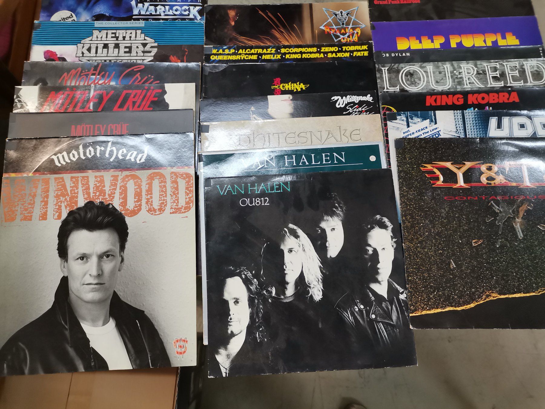 Dischi in vinile: Kollektion Rock LP  70-90 – Usato da Kleindöttingen venduto da Katze99 8