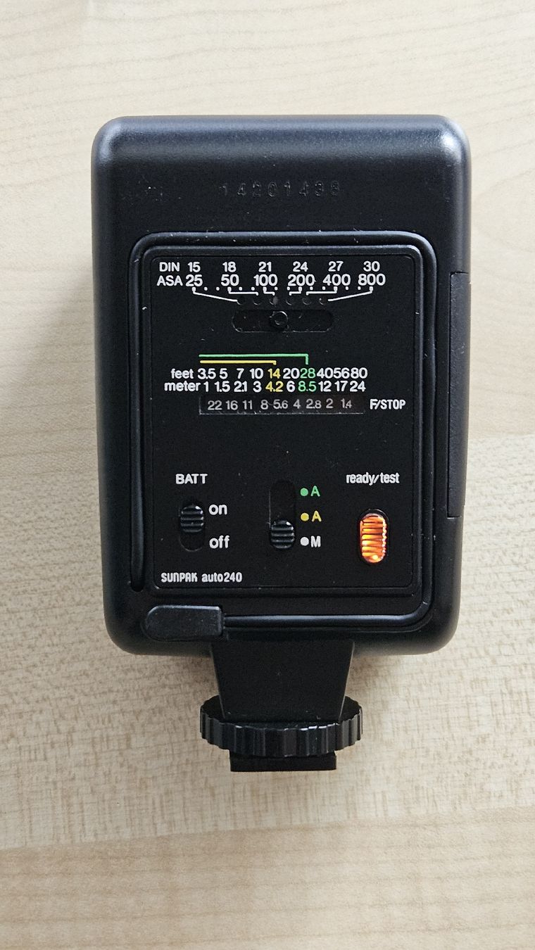 Flash: Blitz Sunpak Auto 240 – Usato da Zürich venduto da Kingphil1 2