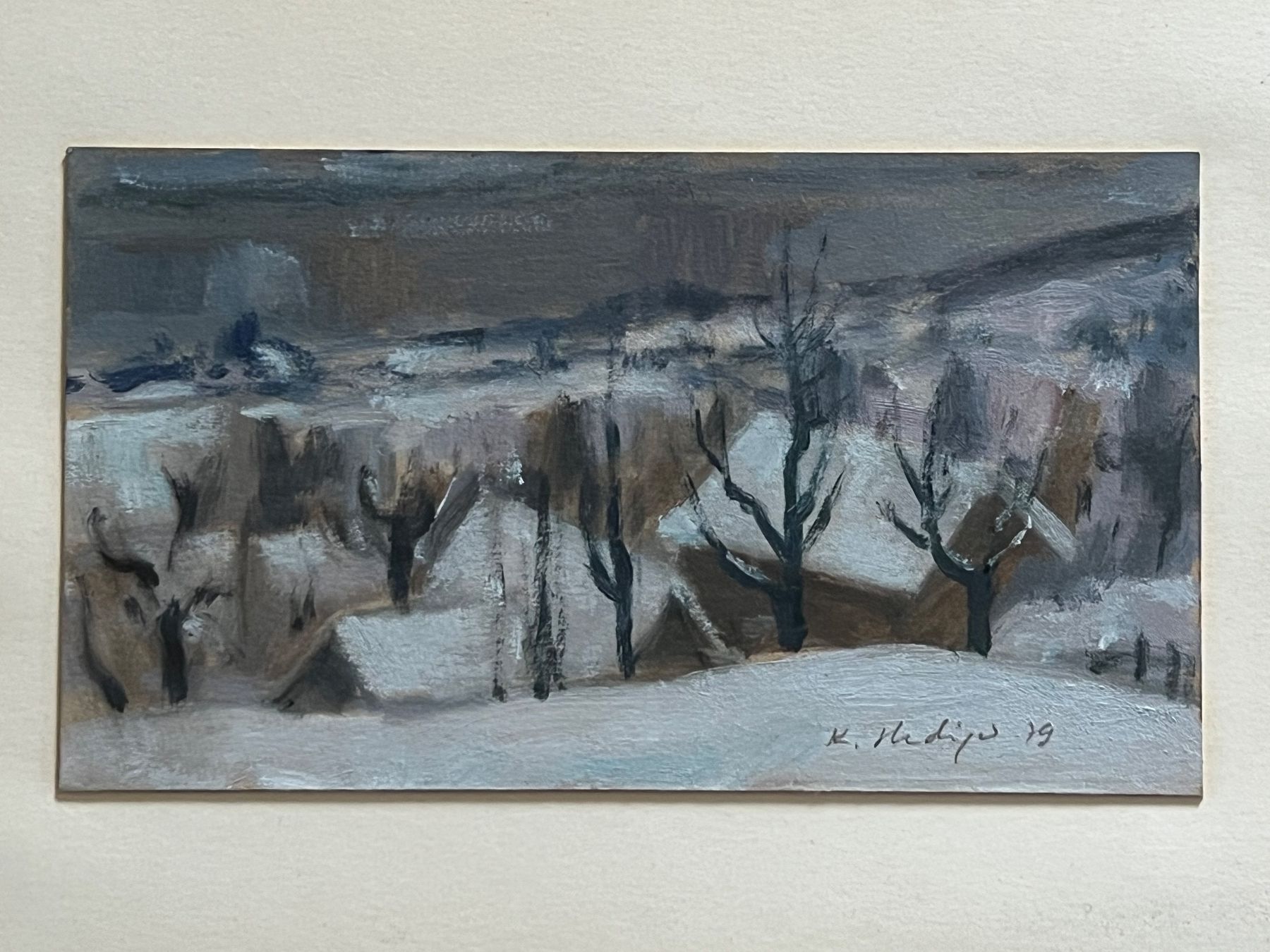 Tableaux: KURT HEDIGER 1932-2022 – D'occasion à Basel par pmART 1