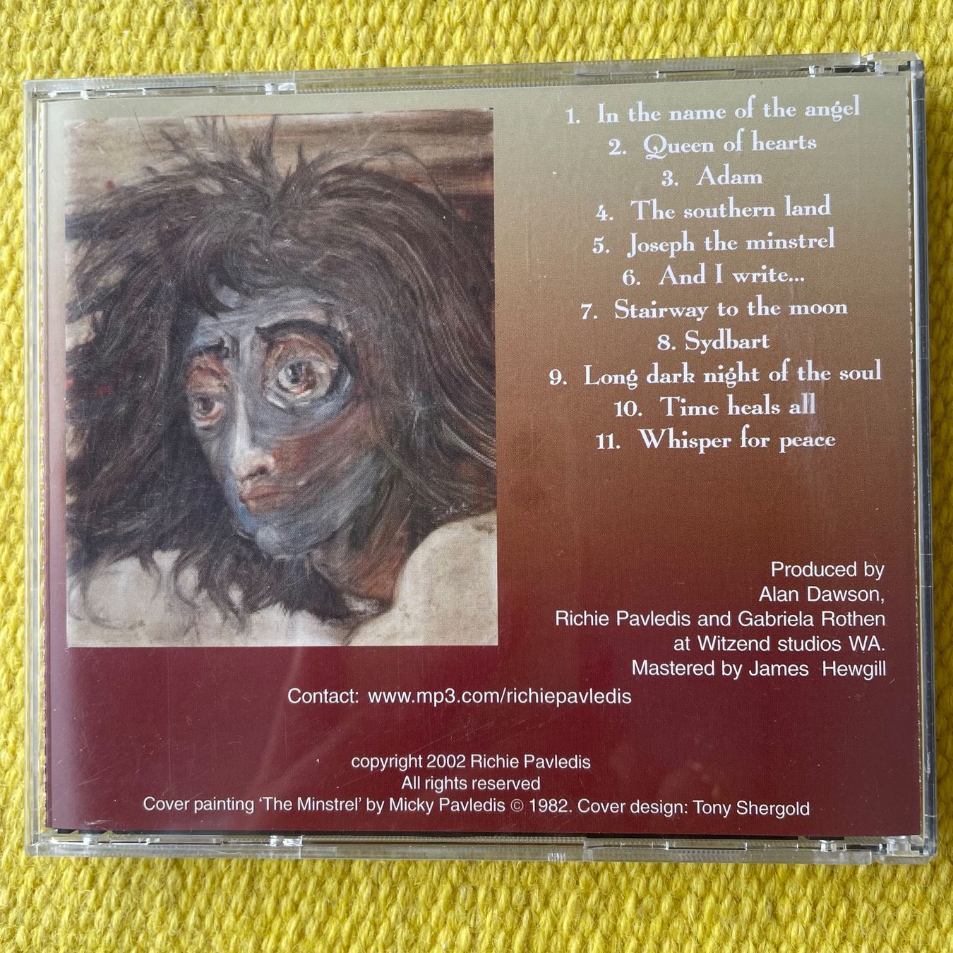 CD: RICHIE PAVLEDIS-MINSTRET – Usato da Rorschacherberg venduto da CD-Roli 1