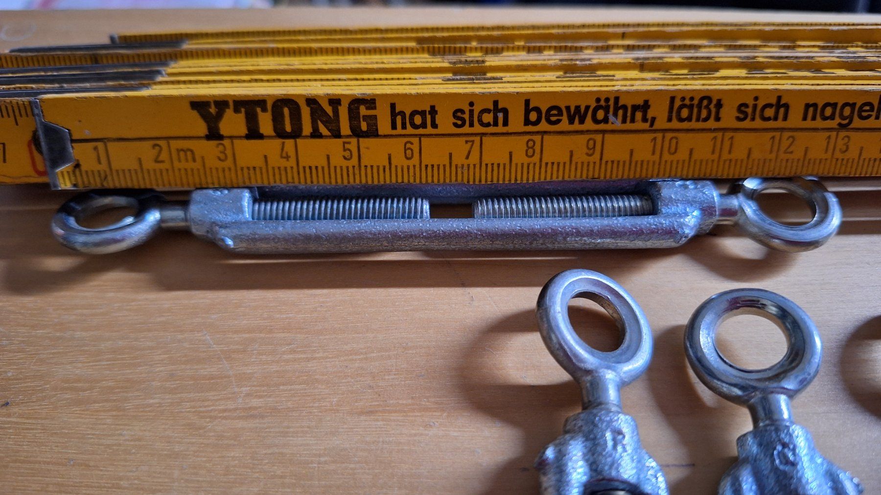Eisenwaren: 4 Spannschlösser,Metall – Neu (gemäss Beschreibung) aus Arlesheim von shopradl 1
