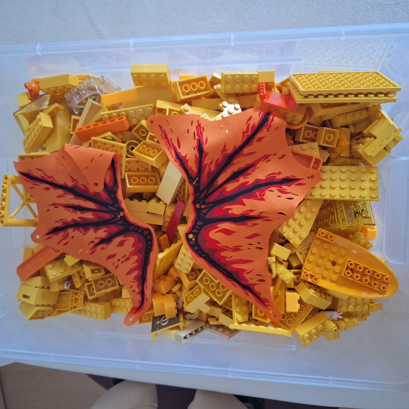 Lego Spielzeuge: Lego Bausteine gelb viele versch.Teile – Gebraucht aus Hettenschwil von Schneuggi2 3