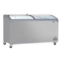 Tiefkühltruhe - 1570x650mm - 352 Liter - Mit Glasschiebedeck