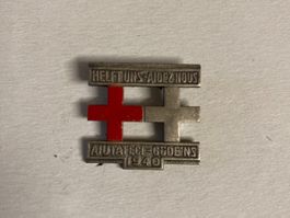 BROCHE 1940 - HELFTUNS - AIDEZ NOUS - AIUTATECI-GUDE'NS