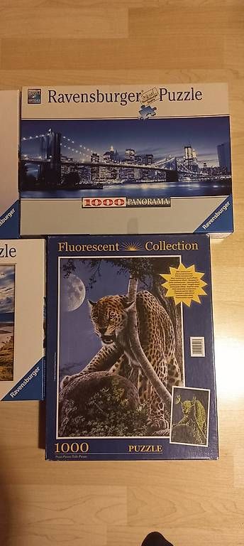 Puzzle: 8 Puzzles 1000 pièces, complets – Usato da Montricher venduto da Babou72 4