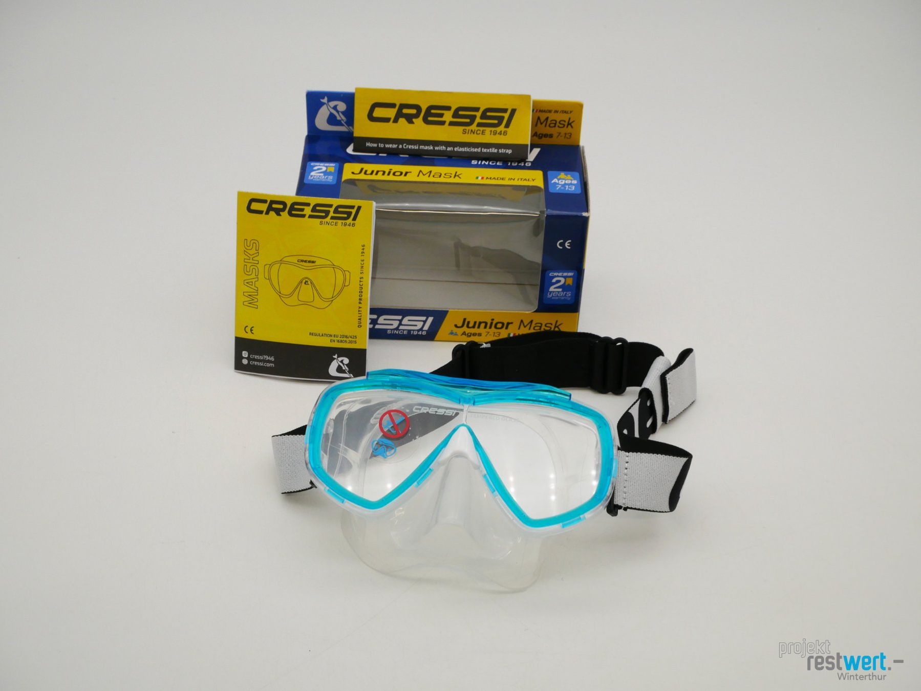 Cressi Brillen & Gläser: CRESSI Estrella Tx Tauchbrille Junior – Neu (gemäss Beschreibung) aus Winterthur von Restwert_Winterthur