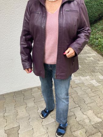 Lederjacke