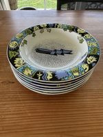BOPLA! Teller flach 6 Stck. Langenthal Swiss made 21cm