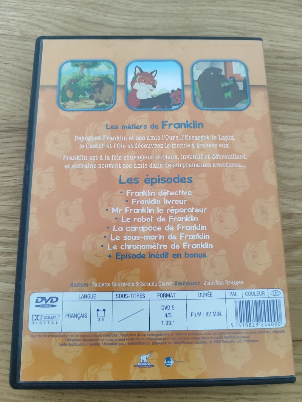 Alle DVDs: DVD Franklin - 8 épisodes "Les métiers" – Gebraucht aus Vétroz von mrcl01 2