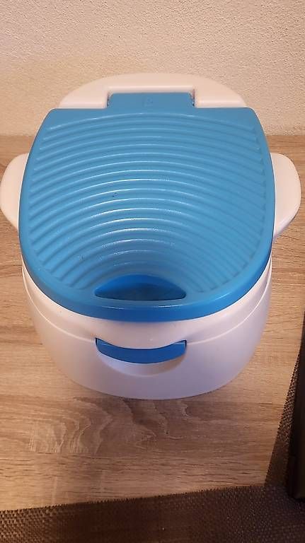 WC: Pot d'hygiène 3 en 1 - bleu/blanc – Gebraucht aus Bulle von EllaFamily 2