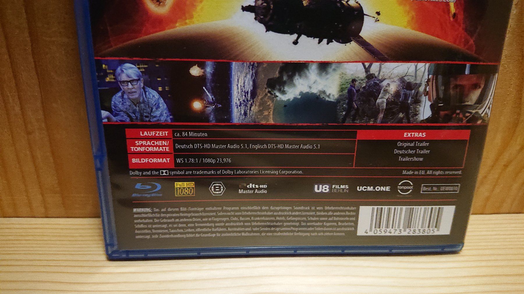 Tutti i DVDs: COLLISION EARTH Blu-Ray mit Eric Roberts und Kate Watson – Usato da Wilderswil venduto da Exebub 3
