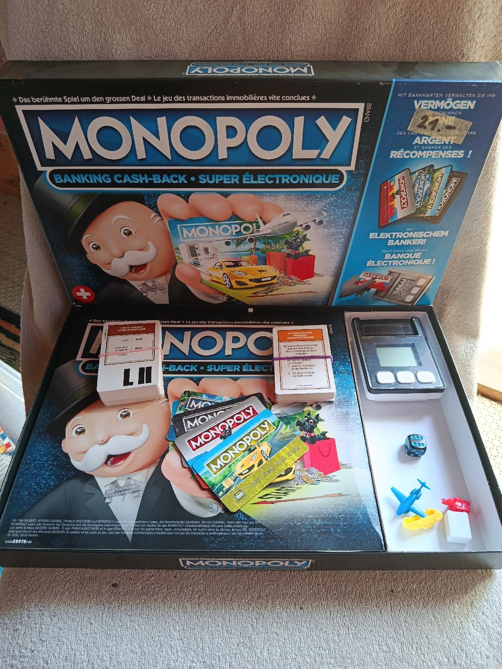 Hasbro Spiele: Monopoly - Banking cash-back – Gebraucht aus Aarwangen von GiLANi