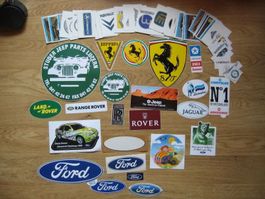Autocollants vintage auto divers!