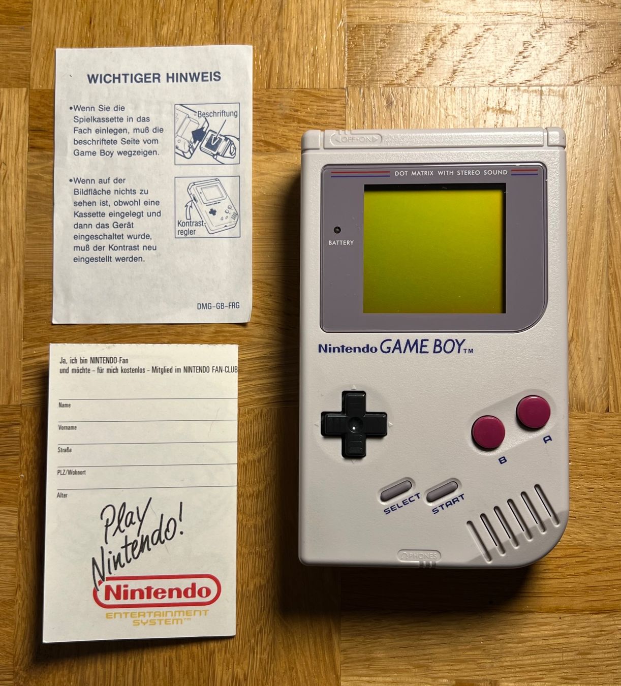 Nintendo Konsolen: Nintendo Game Boy Classic DMG Top Zustand – Gebraucht aus Rafz von SaintCruz