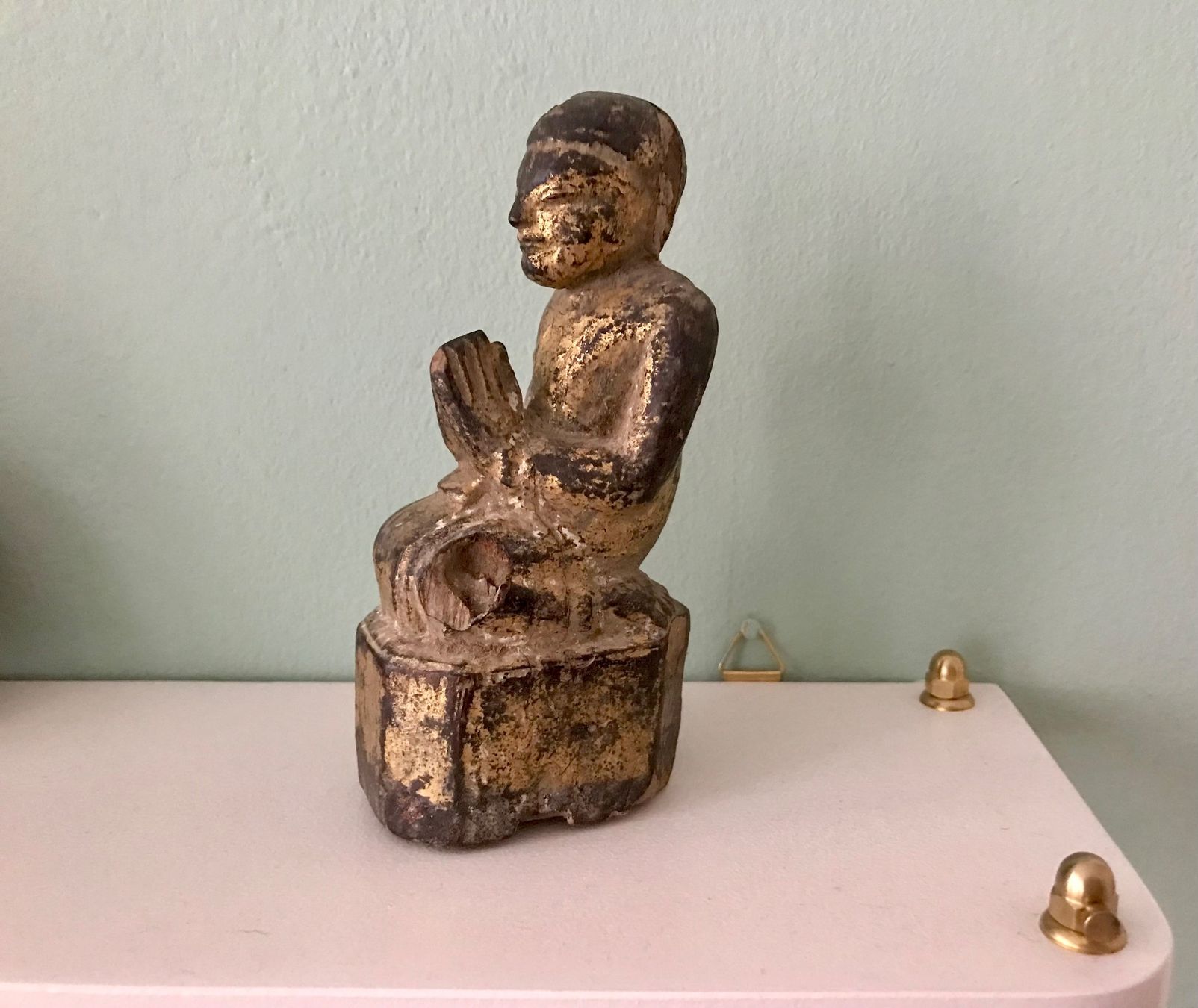 Statuette: Antike Holzfiguren, Adoranten – Usato da Basel venduto da nostanz 1