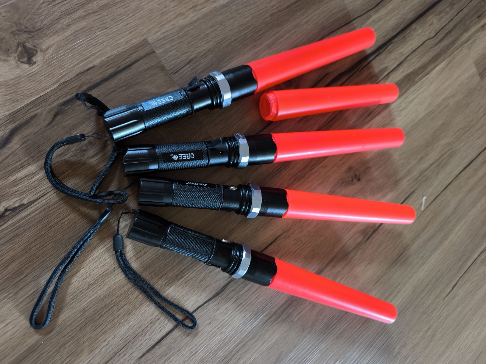 Lampade: 4 Stablampen / Taschenlampen – Usato da Altishausen venduto da PS1992