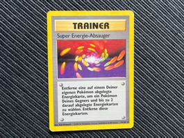 Pokemon Energie-Absauger Rare non Holo Base Set deutsch