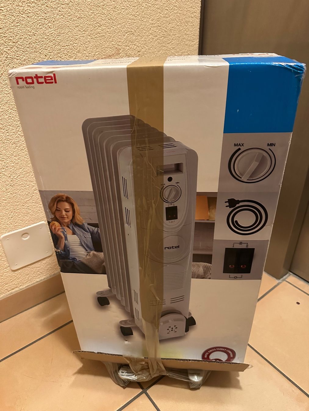 Heizgeräte: Radiateur à huile Rotel, 7 éléments, comme neuf ! – Gebraucht aus Orbe von br1_tyr8