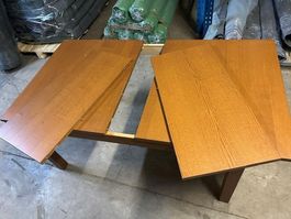 Esstisch aus Holz, ausziehbar
