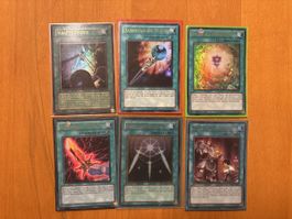 Yugioh Zauber Paket 6 X Ultra Rare in Top Zustand!