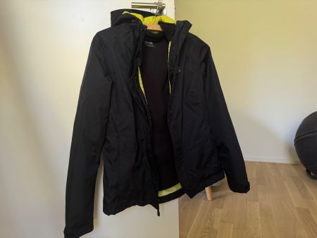 Jack Wolfskin 3 in 1 Regenjacke (mit Fleece) / Gr. S