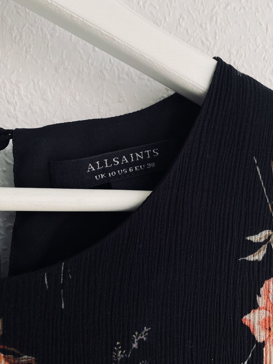 Allsaints Vestiti: ALLSAINTS  Langes Kleid Gr.38/36 NP 330 Fr – Usato da Affoltern am Albis venduto da Elenaki67 6