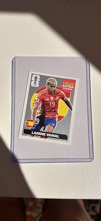 Carte collezionabili: Carte panini Lamine Vamal argentée  – Usato da Genève venduto da m10_t92f