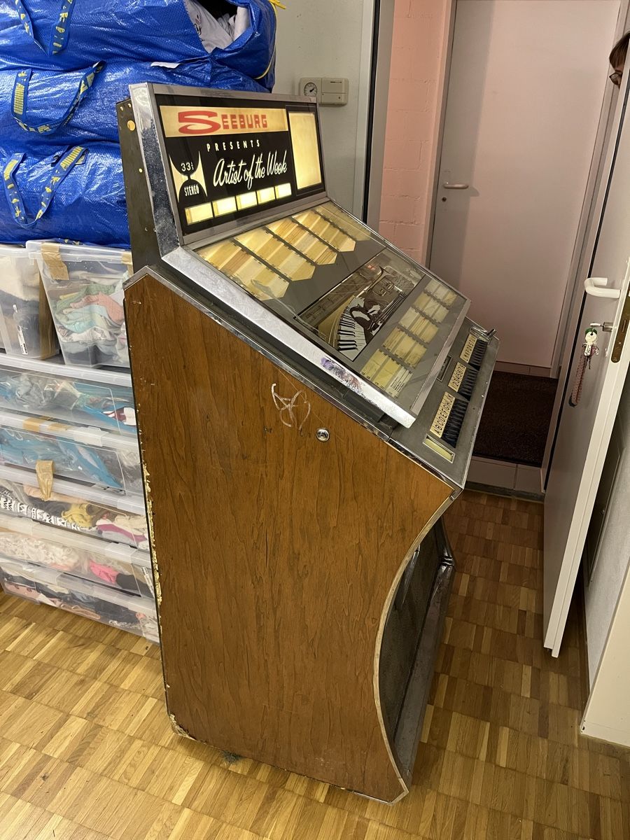 Seeburg Jukebox: Jukebox Seeburg Select-O-Matic E-DS160-155 gebraucht – Usato da Lantsch/Lenz venduto da Klimbim7083 2