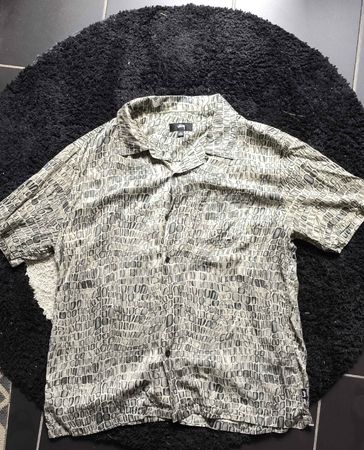 Sommerhemd Snake Stüssy, Grösse L, Top Zustand