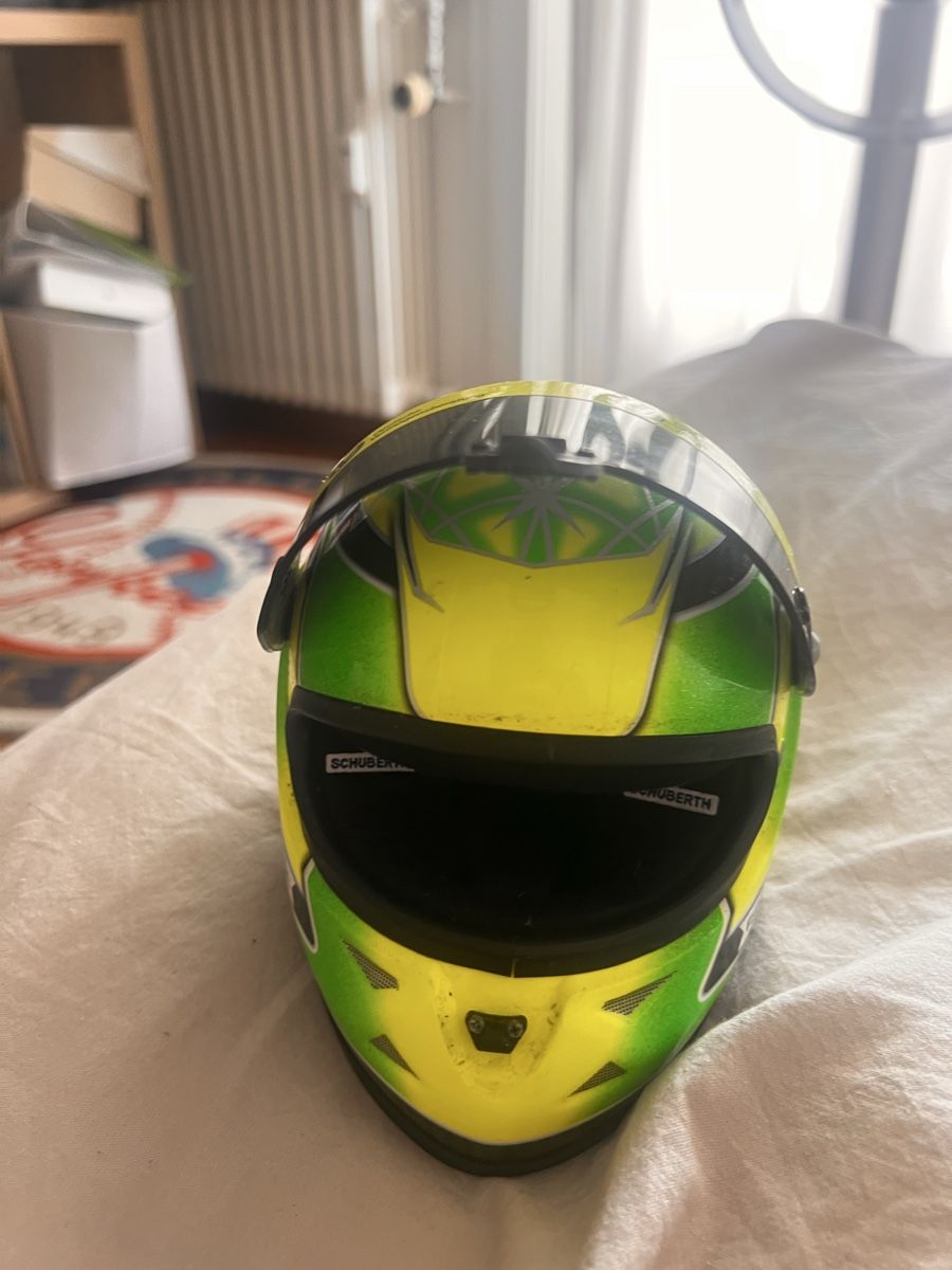 Caschi & visiere: MICK SCHUHMACHER HELM REPLICA KLEIN  – Nuovo (secondo la descrizione) da Küsnacht ZH venduto da lau_8qc2 7