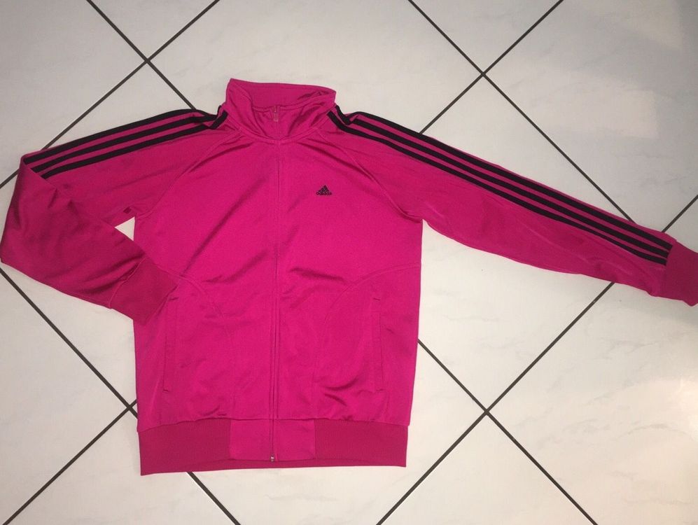 Adidas jacke hotsell damen rosa