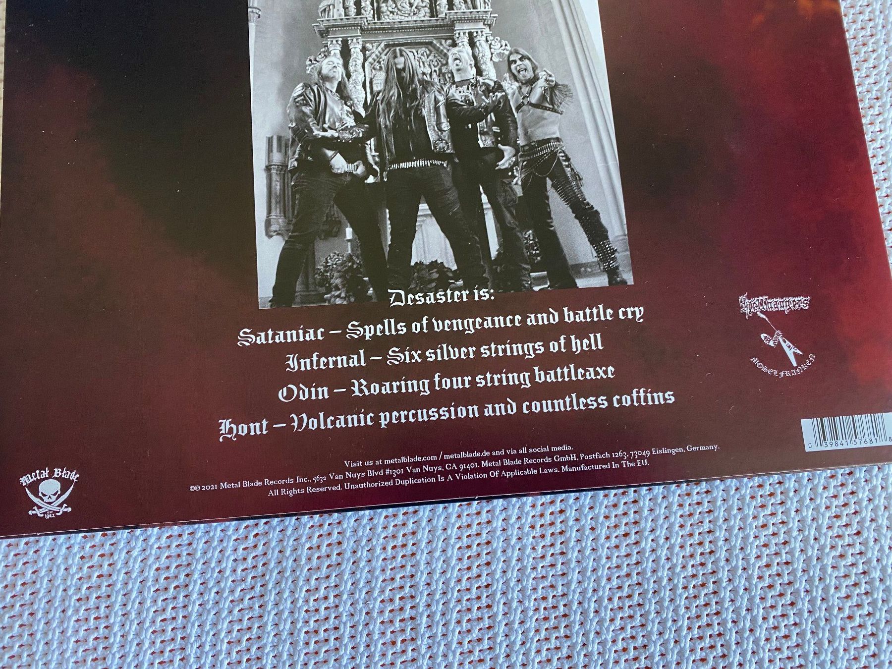 Dischi in vinile: Desaster – Churches Without Saints / LP Coloured – Usato da Basel venduto da Dinosauce 4