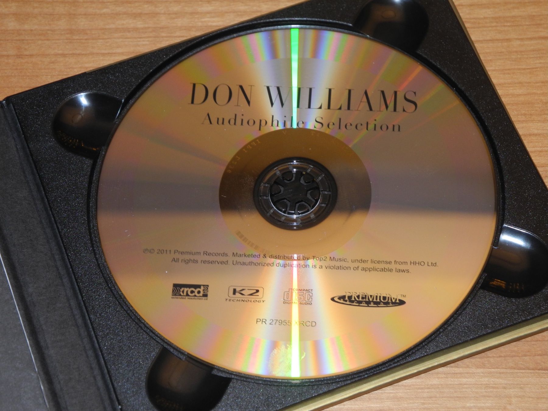 CD: DON WILLIAMS: AUDIOPHILE SELECTIONS - XRCD - PREMIUM – Nuovo (secondo la descrizione) da Fahrwangen venduto da Swirl2 3