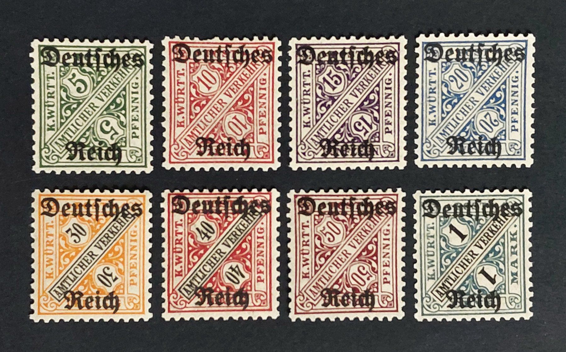 Tutti i francobolli: Deutsches Reich Dienstmarken 1920** – Nuovo (secondo la descrizione) da Ebikon venduto da smartbox
