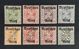 Deutsches Reich Dienstmarken 1920**
