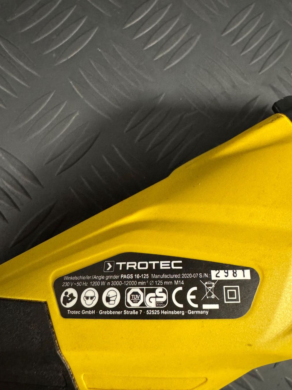 Schleifen & Polieren: Trotec Winkelschleifer 125 mm/1200 W – Gebraucht aus Uetliburg SG von CostaTools 3