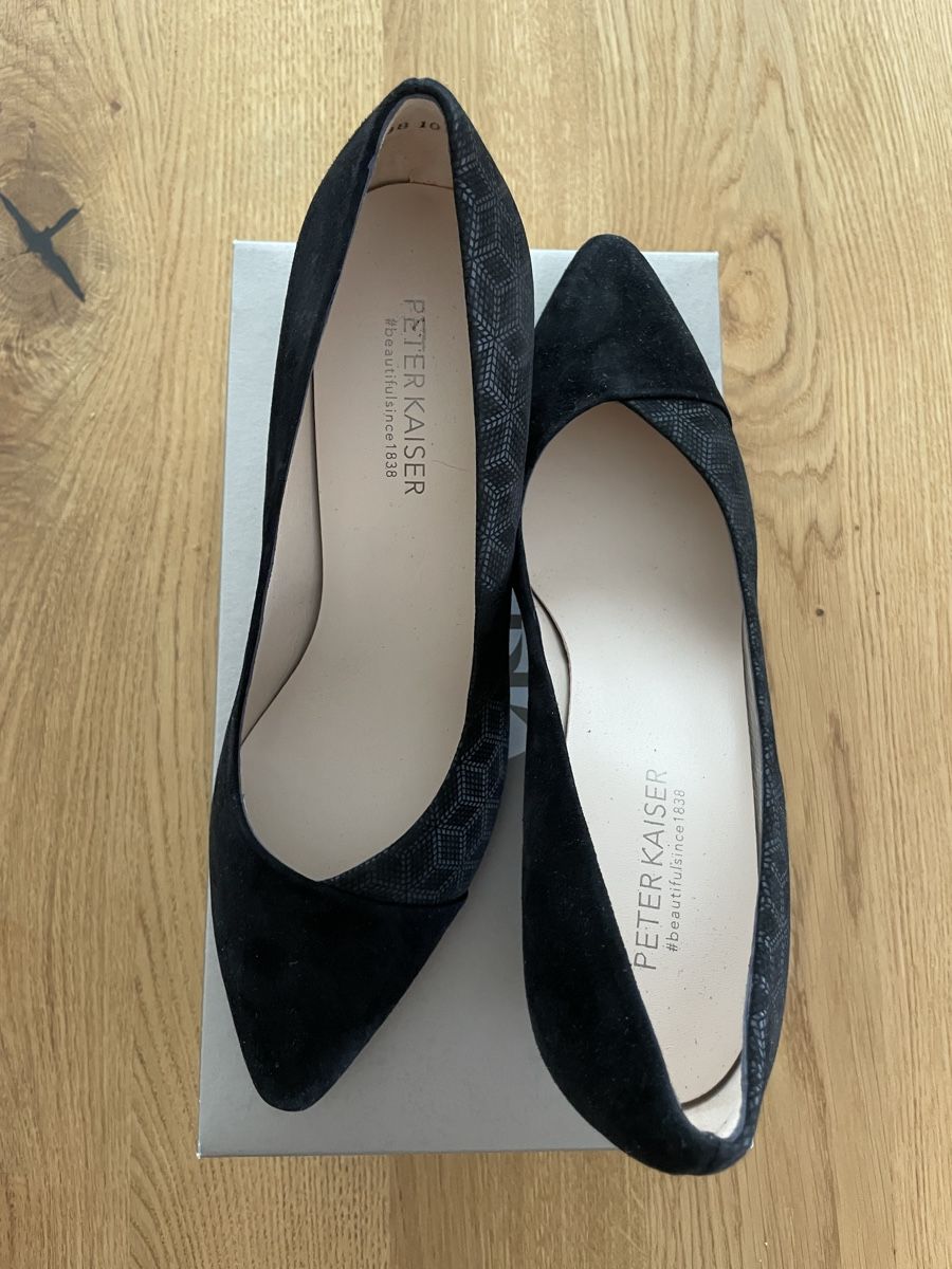 Kaiser Scarpe da donna: Highheel neu schwarz Peter Kaiser – Nuovo e nell'imballaggio originale da Chur venduto da Finnish 2