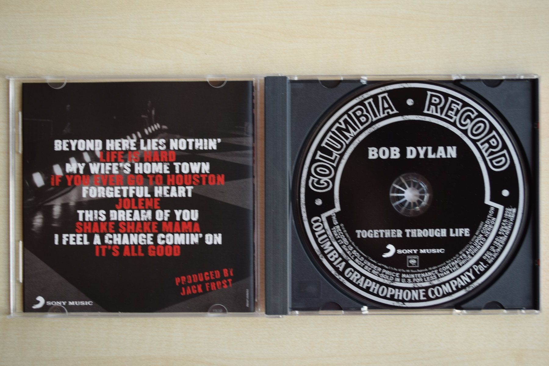 CDs: Bob Dylan Together Through Life CD (927) – D'occasion à Reutigen par DONDON55 2