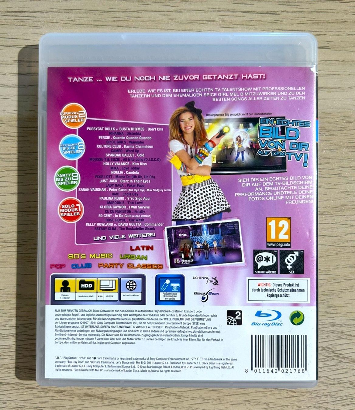 Sony Spiele: Lets Dance with Mel B PS3 – Gebraucht aus St. Gallen von Alpine.Arcade 1