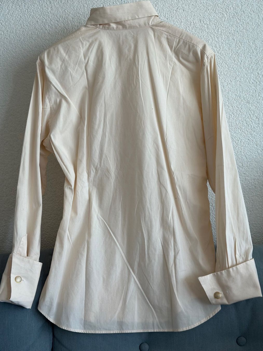 Van Laack Camicette: Edle Damenbluse 36 vanLaack lachsfarben – Usato da Rothenburg venduto da wer_g9fd 1