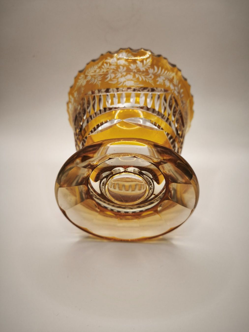Vasi & Recipienti: Böhmische Kristallglas Kelch-Vase – Nuovo (secondo la descrizione) da Wettingen venduto da DaHa90 4