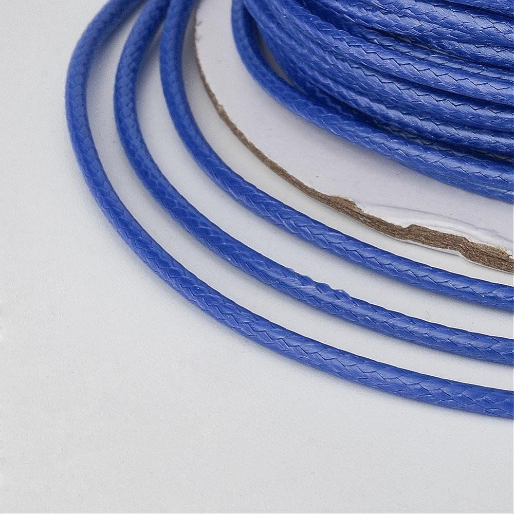 Nastri decorativi: Polyesterschnur 0.5mm gewachst Blau 10m – Nuovo (secondo la descrizione) da Rüegsau venduto da Tausendfreund