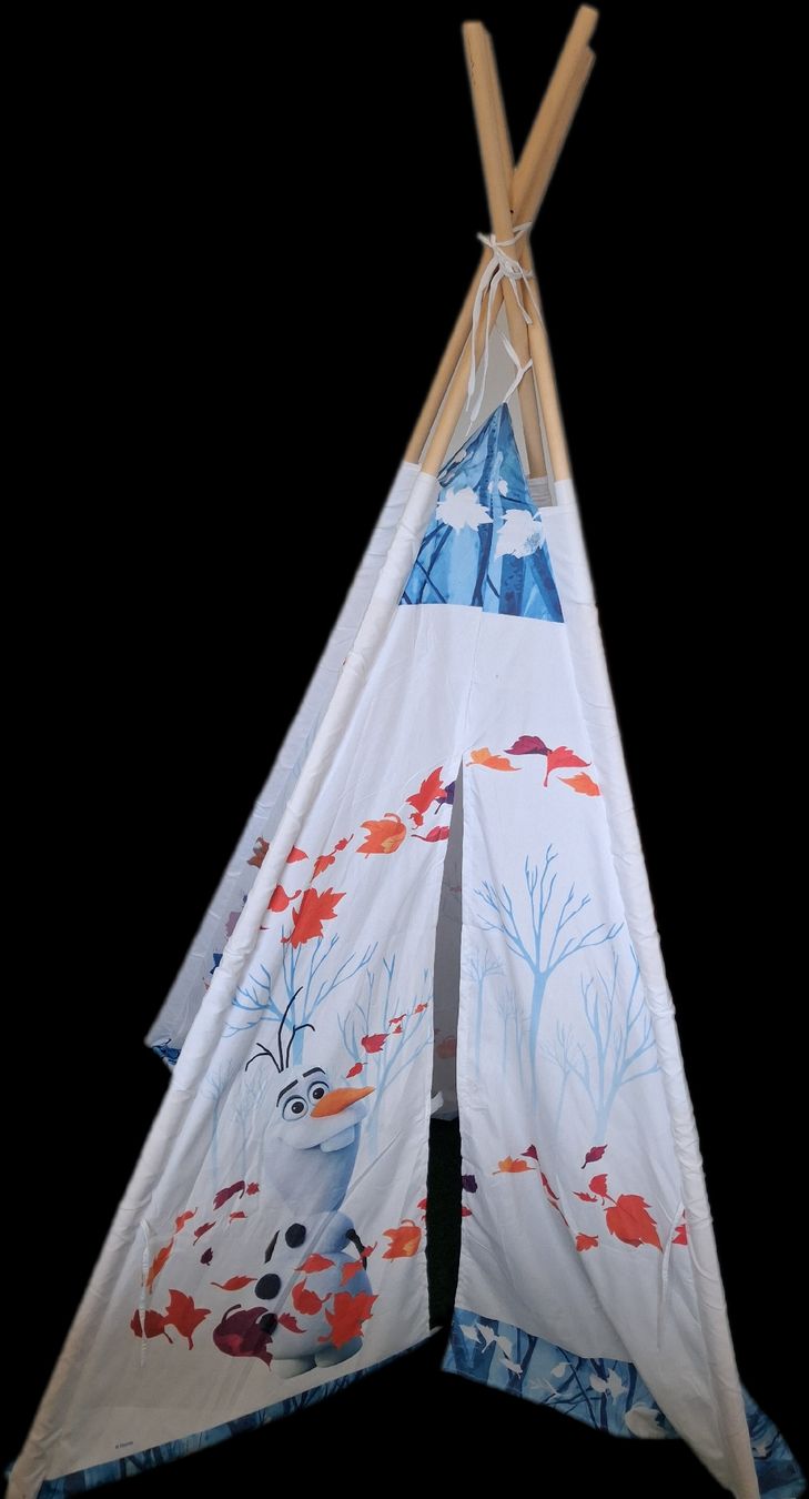 Alri letti & mobili per bambini: Kinderzelt Tipi mit Olaf Motiv  – Usato da Roggliswil venduto da buechi82